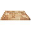 vidaXL Estante flotante 4 uds madera acacia acabado aceite 160x40x2 cm