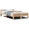 vidaXL Estructura de cama sin colch&oacute;n madera de pino maciza 120x200 cm