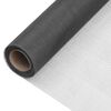 vidaXL Malla mosquitera de fibra de vidrio negra 112x500 cm