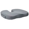 vidaXL Almohada para el asiento Color s&oacute;lido Gris 47 x 37 x 8 cm