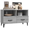 vidaXL Mueble para TV madera contrachapada gris Sonoma 80x30x30 cm