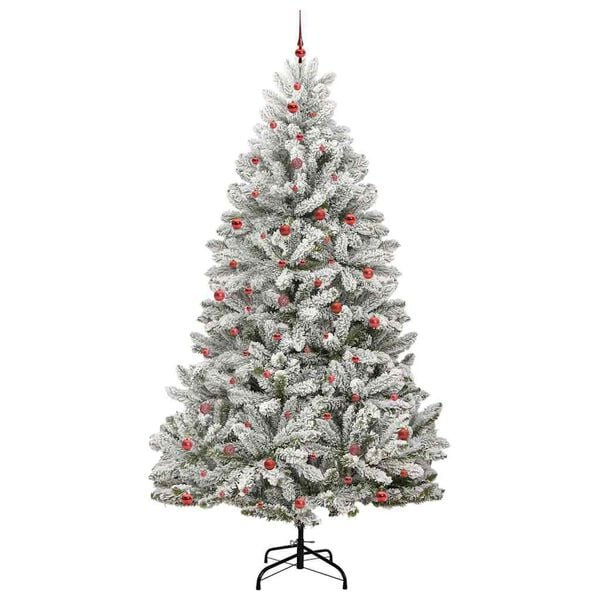 vidaXL &Aacute;rbol de Navidad artificial Verde y 300 cm PVC y Metal
