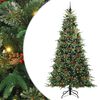 vidaXL &Aacute;rbol de Navidad artificial con ramas articuladas Verde 240 cm