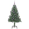 vidaXL &Aacute;rbol de Navidad con 300 LED con soporte Verde 180 cm PVC