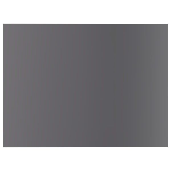 vidaXL Estante estanter&iacute;a 8 uds contrachapada gris brillo 40x30x1,5 cm