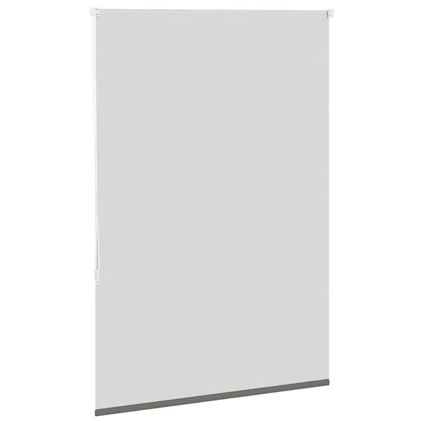 vidaXL Estor Enrollable Opaco gris 100x150 cm Tela Ancho 95,7 cm