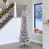 vidaXL Árbol de Navidad artificial 240 cm PVC, Metal y Plástico