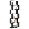 vidaXL Librer&iacute;a Roble Negro 70 x 24 x 193,5 cm Madera de ingenier&iacute;a