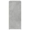 vidaXL Aparador de madera ingeniería 2 uds gris hormigón 60x31x70 cm