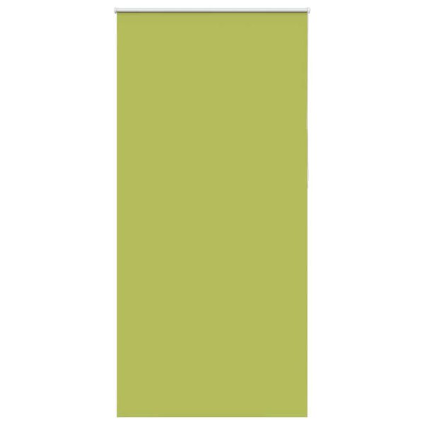 vidaXL Estor Enrollable Opaco hojas verde 110x230cm Tela Ancho 105,7cm