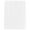 vidaXL Cortina de Encaje Blanco 200 x 300 cm Poli&eacute;ster