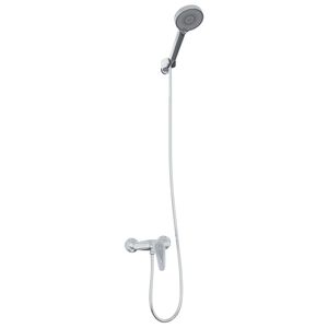 vidaXL Juego de Cabezal de Ducha Cromado G 1 / 2 pulgadas