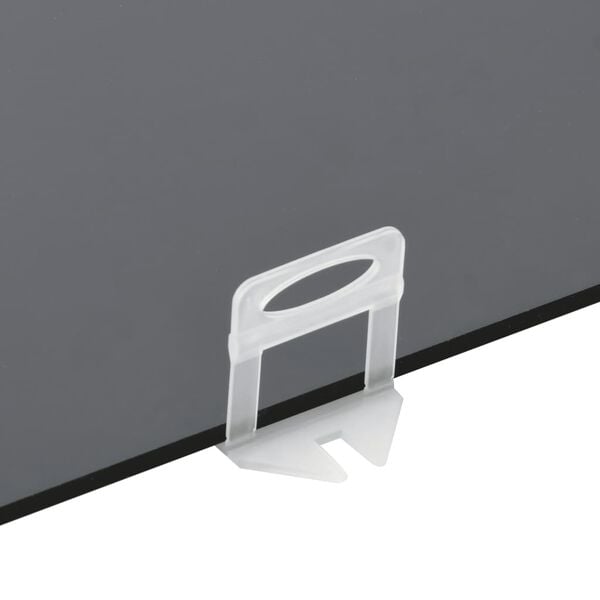 vidaXL Calzos para nivelaci&oacute;n de azulejos 2500 unidades 3 mm