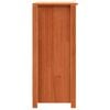 vidaXL Vitrina Marr&oacute;n cera 70 x 35 x 80 cm Madera de pino macizo