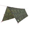 vidaXL Lona de camping impermeable camuflaje 406x306 cm