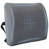 vidaXL Almohada lumbar Gris Espuma Viscoel&aacute;stica 36 x 30 x 12 cm