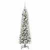 vidaXL Árbol de Navidad artificial con 150 LED verde y 120 cm