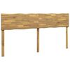 vidaXL Cabecero de borde natural ROSTOCK Blanco 180 cm