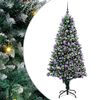 vidaXL &Aacute;rbol de Navidad artificial Verde 180 cm PVC y Acero y Pl&aacute;stico