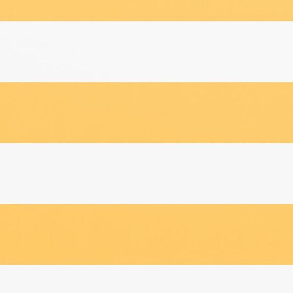 vidaXL Toldo para balc&oacute;n tela oxford blanco y amarillo 90x300 cm