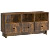 vidaXL Mueble de TV con caj&oacute;n Roble Ahumado 102 x 34,5 x 50 cm