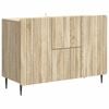 vidaXL Aparador Roble Sonoma 89 x 34,5 x 62 cm Madera de Ingenier&iacute;a