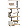 vidaXL Estanter&iacute;a madera de ingenier&iacute;a roble Sonoma 81x36x176 cm