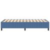 vidaXL Cama de plataforma Azul 80 x 200 cm tela