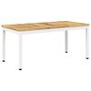 vidaXL Mesa de centro Blanco 50 x 100,5 x 45 cm