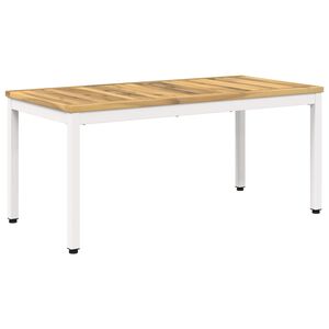 vidaXL Mesa de centro Blanco 50 x 100,5 x 45 cm