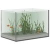 vidaXL Acuario con almacenamiento Transparente 30 x 20 x 20 cm Cristal