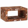 vidaXL Mesita de Noche Marr&oacute;n 45 x 30 x 24 cm Madera s&oacute;lida recuperada