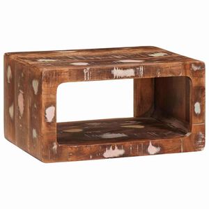 vidaXL Mesita de Noche Marr&oacute;n 45 x 30 x 24 cm Madera s&oacute;lida recuperada