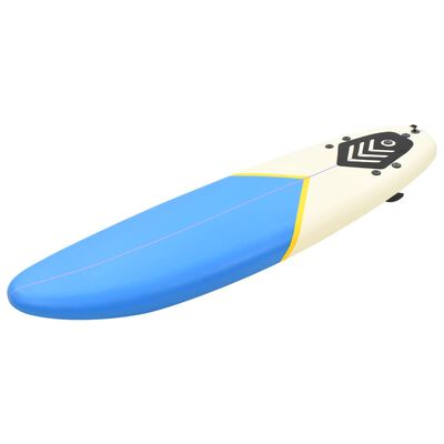 vidaXL Tabla de surf 170 cm azul y crema