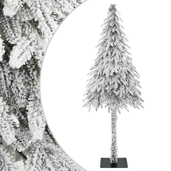 vidaXL Árbol de Navidad artificial con nieve 150 cm