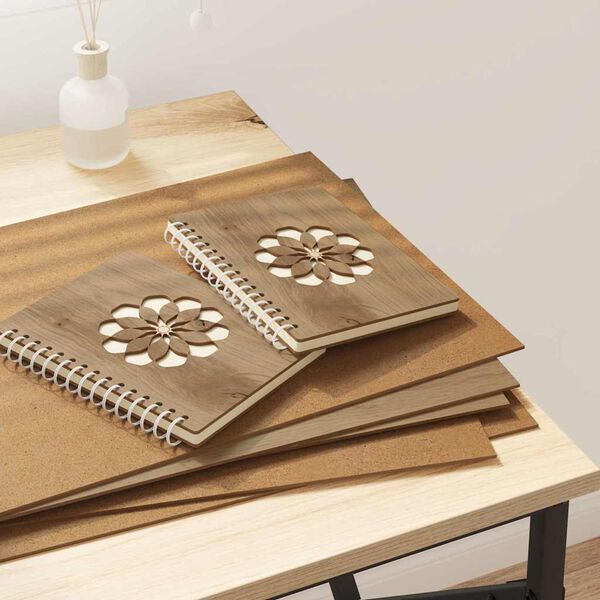 vidaXL Paneles Decorativos 50 pcs Roble artesanal 30 x 42 x 0.27 cm