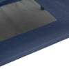 vidaXL Cama para perro Manual Azul marino 76 x 62 x 70,5 cm Acero