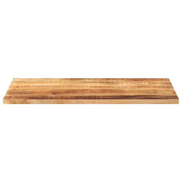 vidaXL Tablero de mesa rectangular madera maciza mango 100x60x2,5 cm