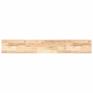 vidaXL Estante flotante madera maciza de acacia sin tratar 140x20x2 cm