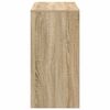 vidaXL Escritorio Roble Sonoma 90 x 37.5 x 75 cm Madera contrachapada