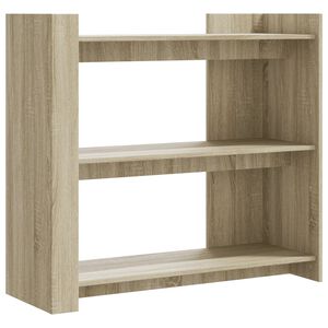 vidaXL Mesa consola de madera de ingenier&iacute;a roble Sonoma 100x35x90 cm