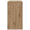 vidaXL Aparador con caj&oacute;n 3 pcs Roble artesanal 70 x 41 x 75 cm
