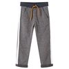 vidaXL Pantal&oacute;n de ch&aacute;ndal infantil gris oscuro m&eacute;lange 104