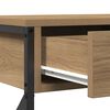 vidaXL Mesa de Consola con caj&oacute;n Roble artisan 75 x 28 x 75 cm