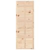 vidaXL Puerta de granero madera maciza pino 80x1,8x214 cm
