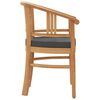 vidaXL Juego de comedor de jard&iacute;n 7 piezas madera maciza de teca