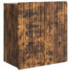 vidaXL Armario de pared Roble Ahumado 59 x 31 x 64 cm