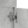vidaXL Armario para lavabo contrachapada gris hormig&oacute;n 80x38,5x46 cm