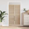 vidaXL Puerta de Armario con puerta 2 pcs Natural 170 x 2,1 x 49,5 cm