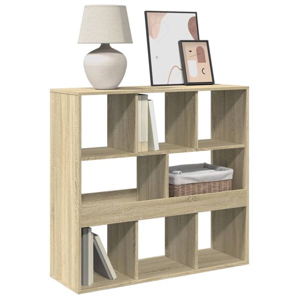 vidaXL Separador de ambientes madera roble Sonoma 100x33x94,5 cm